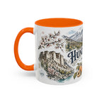 Hunza Valley Mug, Pakistan Travel Souvenir, Bucket List Gift, Accent Ceramic Coffee Mug 11oz 15oz