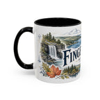 Finger Lakes Mug, New York Travel Souvenir, Bucket List Gift, Accent Ceramic Coffee Mug 11oz 15oz