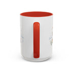 New Delhi Coffee Mug | India Souvenir Travel Gift | Accent Color Ceramic 11oz 15oz