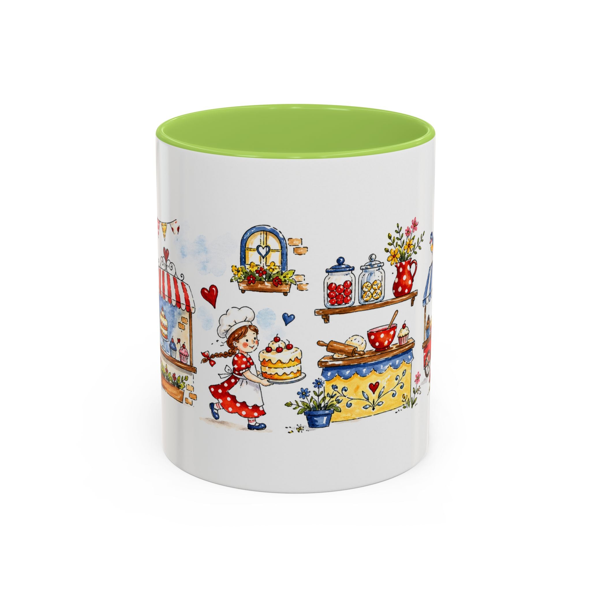 Cozy Bakery Village Mug | Storybook Pastry Accent Coffee Mug | EveryLegend