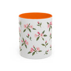 Washington Coast rhododendron Mug, State Flower Floral Coffee Cup, 11oz Botanical Gift