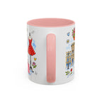 Milan Travel Mug | European City Souvenir Accent Coffee Mug | 11oz 15oz Ceramic Cup