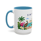 Sint Maarten Coffee Mug | Travel Souvenir Accent Mug | Country Gift Ceramic Cup 11oz 15oz
