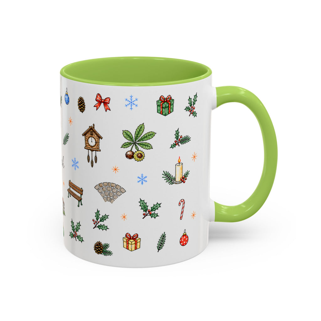 Munich Christmas Mug | Watercolor City Souvenir, Travel Gift (11oz/15oz)