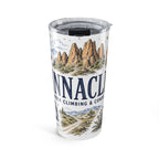 Pinnacles National Park 20oz Tumbler | California Rock Climbing Condor Gift | Insulated Stainless Steel Travel Cup