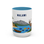 Malawi Coffee Mug | Travel Souvenir Accent Mug | Country Gift Ceramic Cup 11oz 15oz