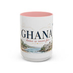 Ghana Home Country Mug | Moving Away Gift | Long Distance Friendship | 11 oz 15 oz Accent Mug