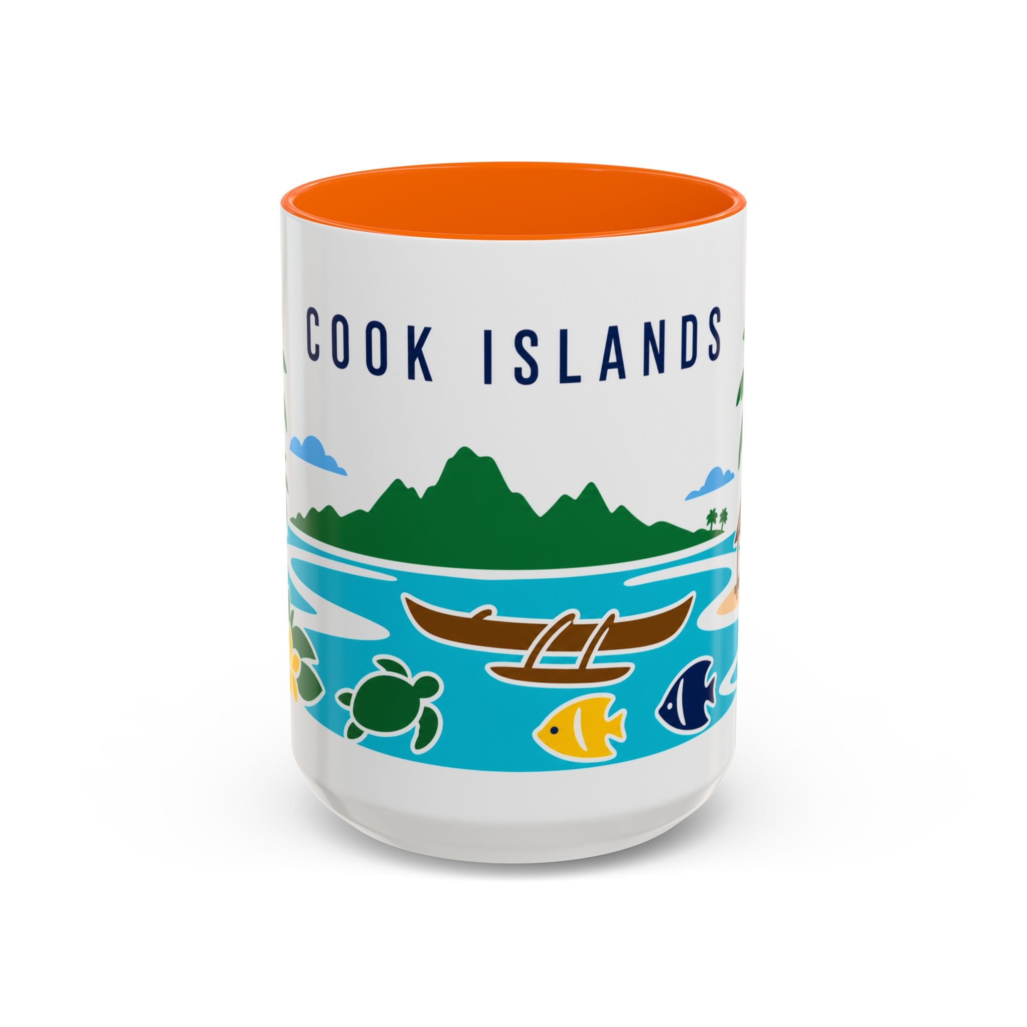 Cook Islands Coffee Mug | Travel Souvenir Accent Mug | Country Gift Ceramic Cup 11oz 15oz