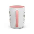 Acadia Coffee Mug | National Park Hiking Coastal Gift | Accent Color Ceramic 11oz 15oz