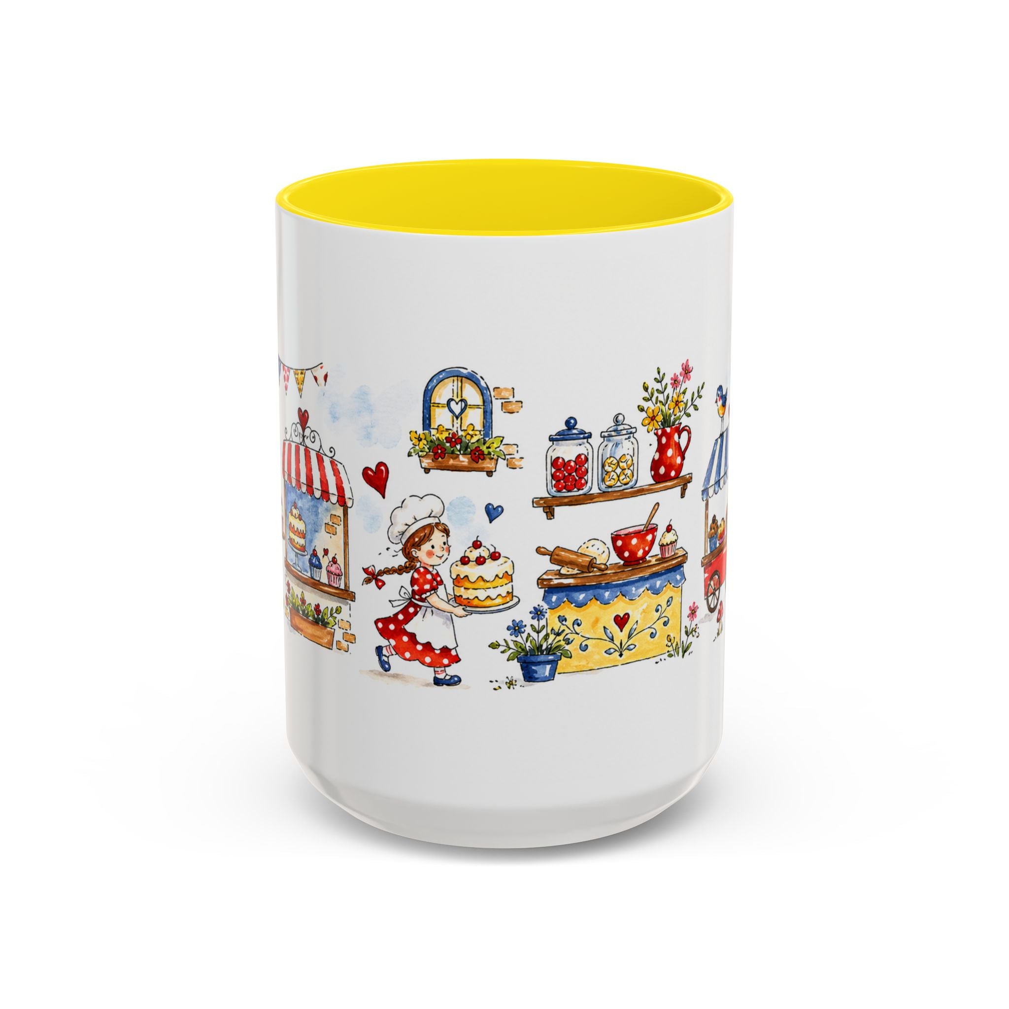 Cozy Bakery Village Mug | Storybook Pastry Accent Coffee Mug | EveryLegend