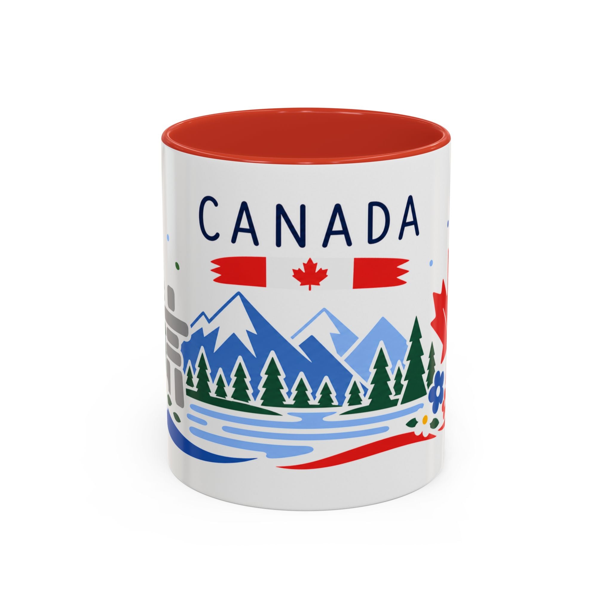 Canada Coffee Mug | Travel Souvenir Accent Mug | Country Gift Ceramic Cup 11oz 15oz