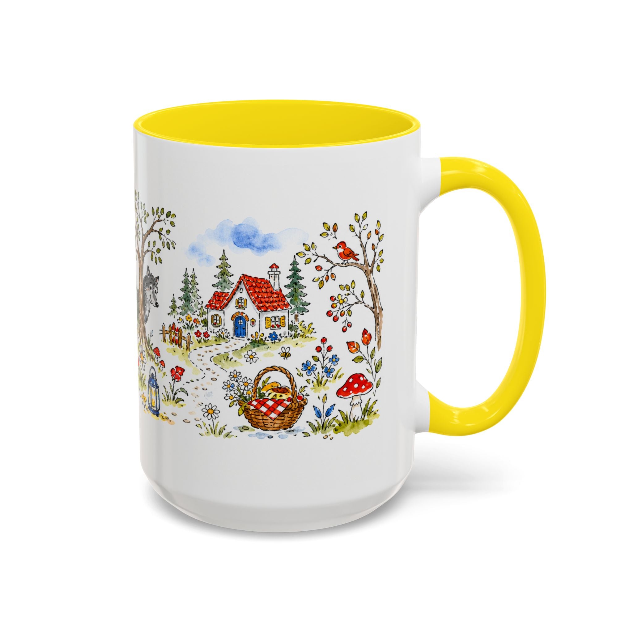 Little Red Riding Hood Mug | Storybook Fairy Tale Accent Coffee Mug | EveryLegend
