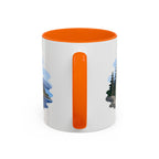 Isle Royale National Park Coffee Mug | Solid Color Block Park Souvenir | 11oz 15oz Accent Mug