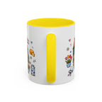 Volendam Illustrated Travel Mug | Netherlands Souvenir Accent Coffee Mug | 11oz 15oz Ceramic Cup