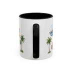 Tampa Illustrated Travel Mug | City Souvenir Accent Coffee Mug | 11oz 15oz Ceramic Cup