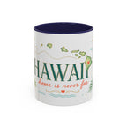 Hawaii State Map Mug | Moving Away Gift | Long Distance Friendship Coffee Cup