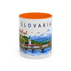 Slovakia Coffee Mug | Travel Souvenir Accent Mug | Place Gift Ceramic Cup 11oz 15oz