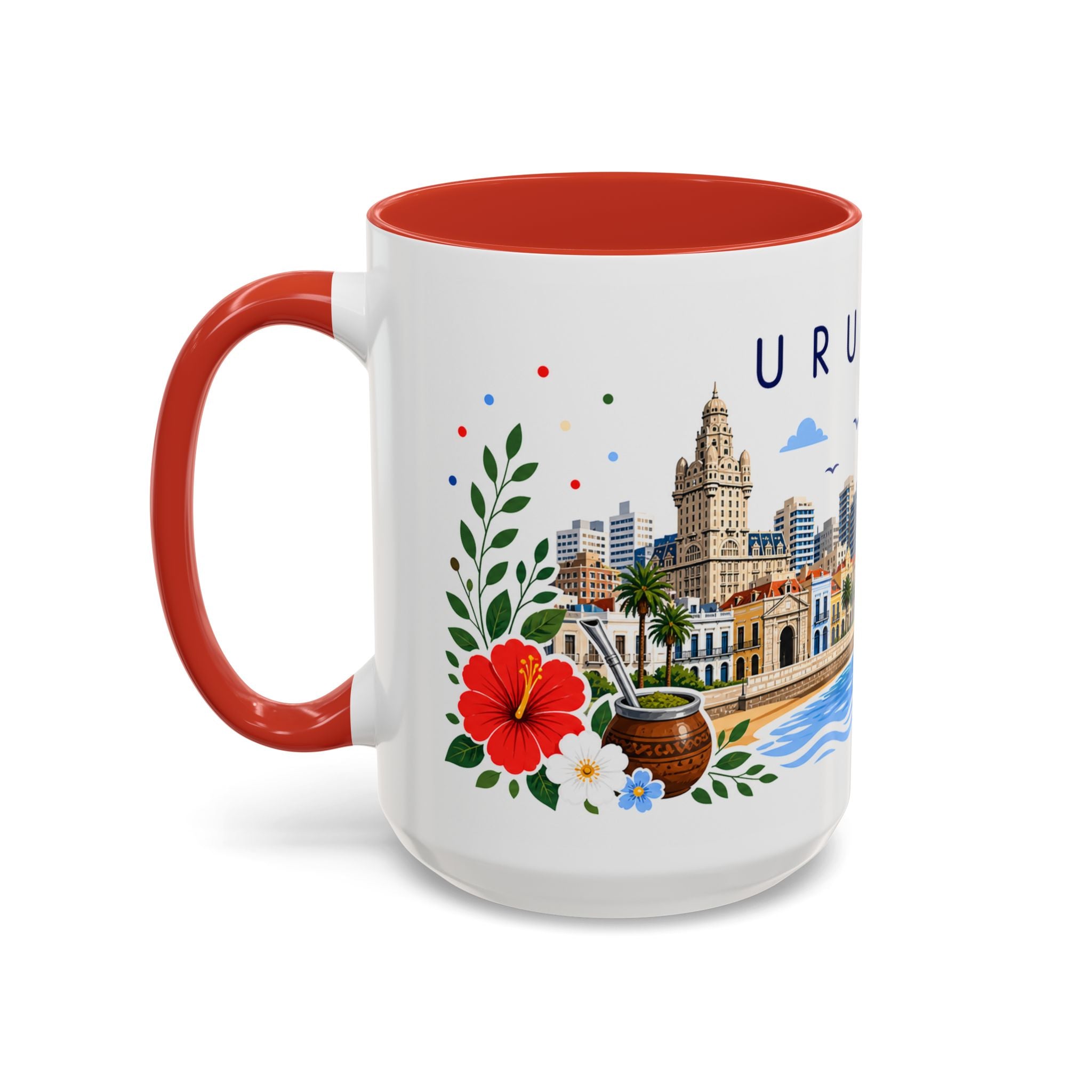 Uruguay Coffee Mug | Travel Souvenir Accent Mug | Place Gift Ceramic Cup 11oz 15oz