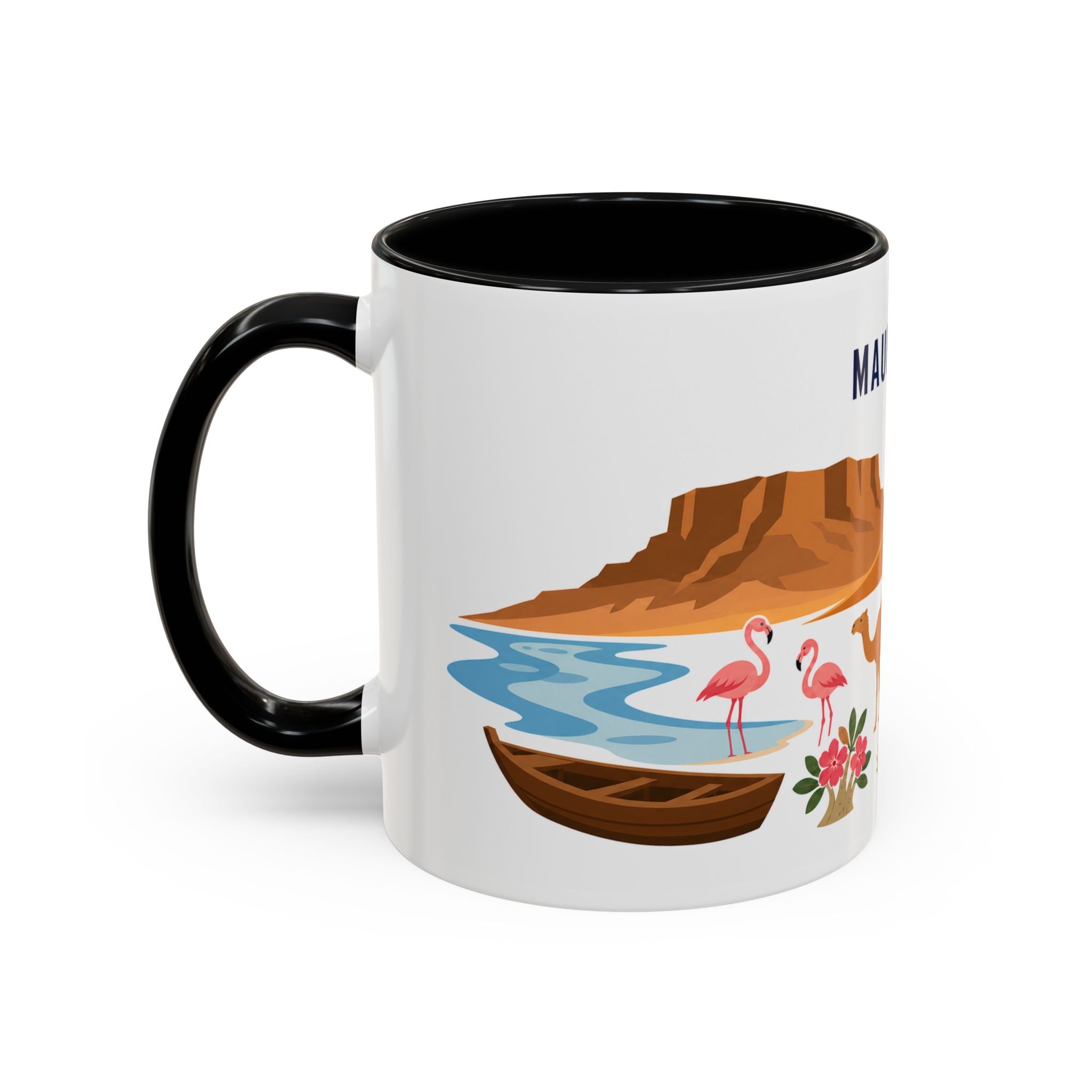 Mauritania Coffee Mug | Travel Souvenir Accent Mug | Country Gift Ceramic Cup 11oz 15oz