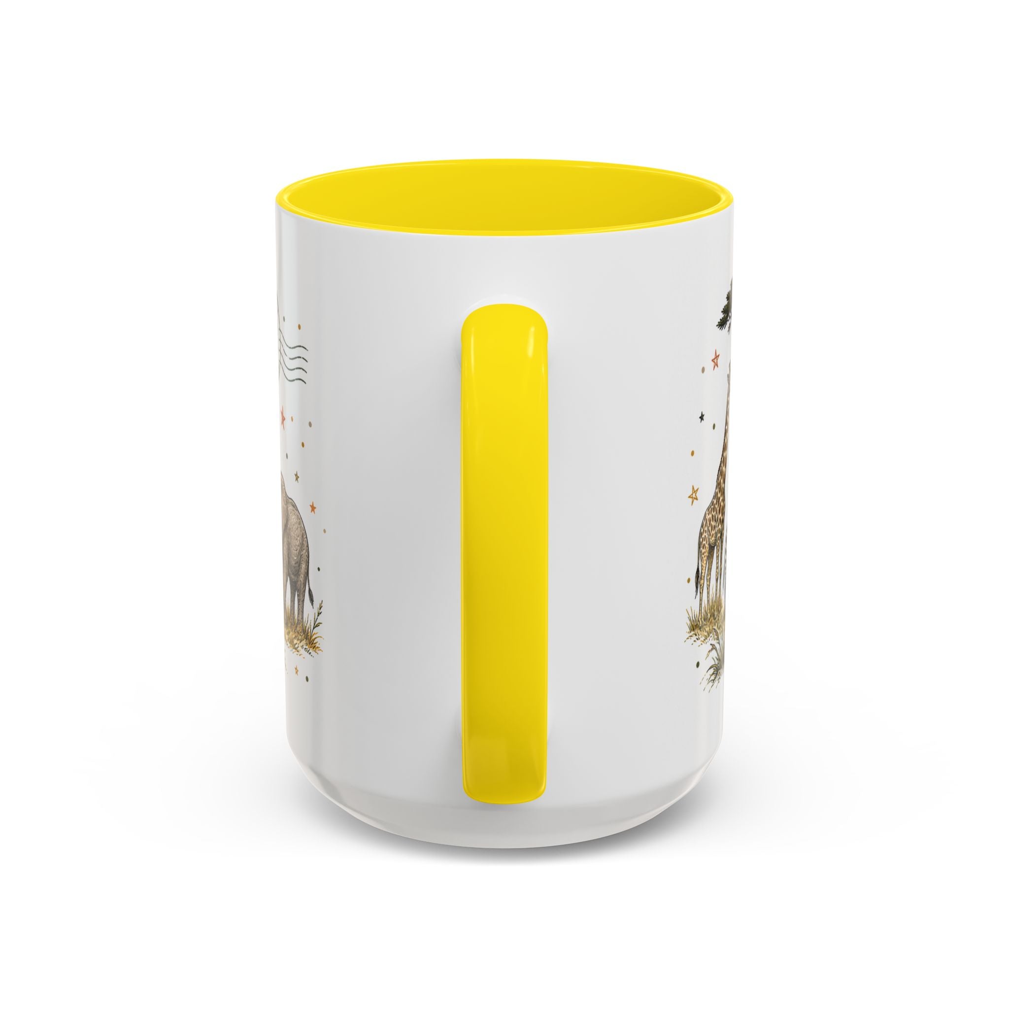 Serengeti Coffee Mug | Travel Destination Souvenir Gift | Accent Color Ceramic 11oz 15oz
