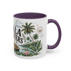 Kerala Backwaters Coffee Mug | Travel Destination Souvenir Gift | Accent Color Ceramic 11oz 15oz