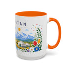 Kazakhstan Coffee Mug | Travel Souvenir Accent Mug | Place Gift Ceramic Cup 11oz 15oz