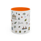 Berlin Christmas Mug | Watercolor City Souvenir, Travel Gift (11oz/15oz)