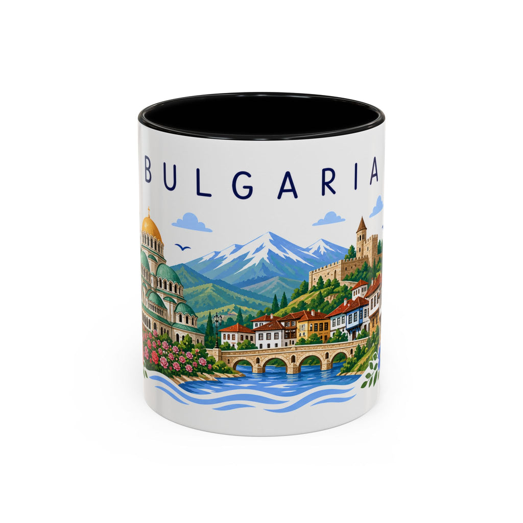 Bulgaria Coffee Mug | Travel Souvenir Accent Mug | Place Gift Ceramic Cup 11oz 15oz