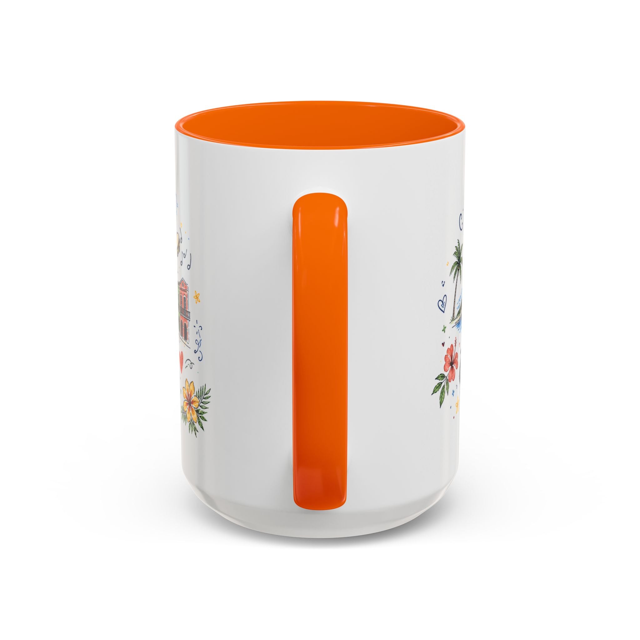 Rio de Janeiro Coffee Mug | Brazil Souvenir Travel Gift | Accent Color Ceramic 11oz 15oz