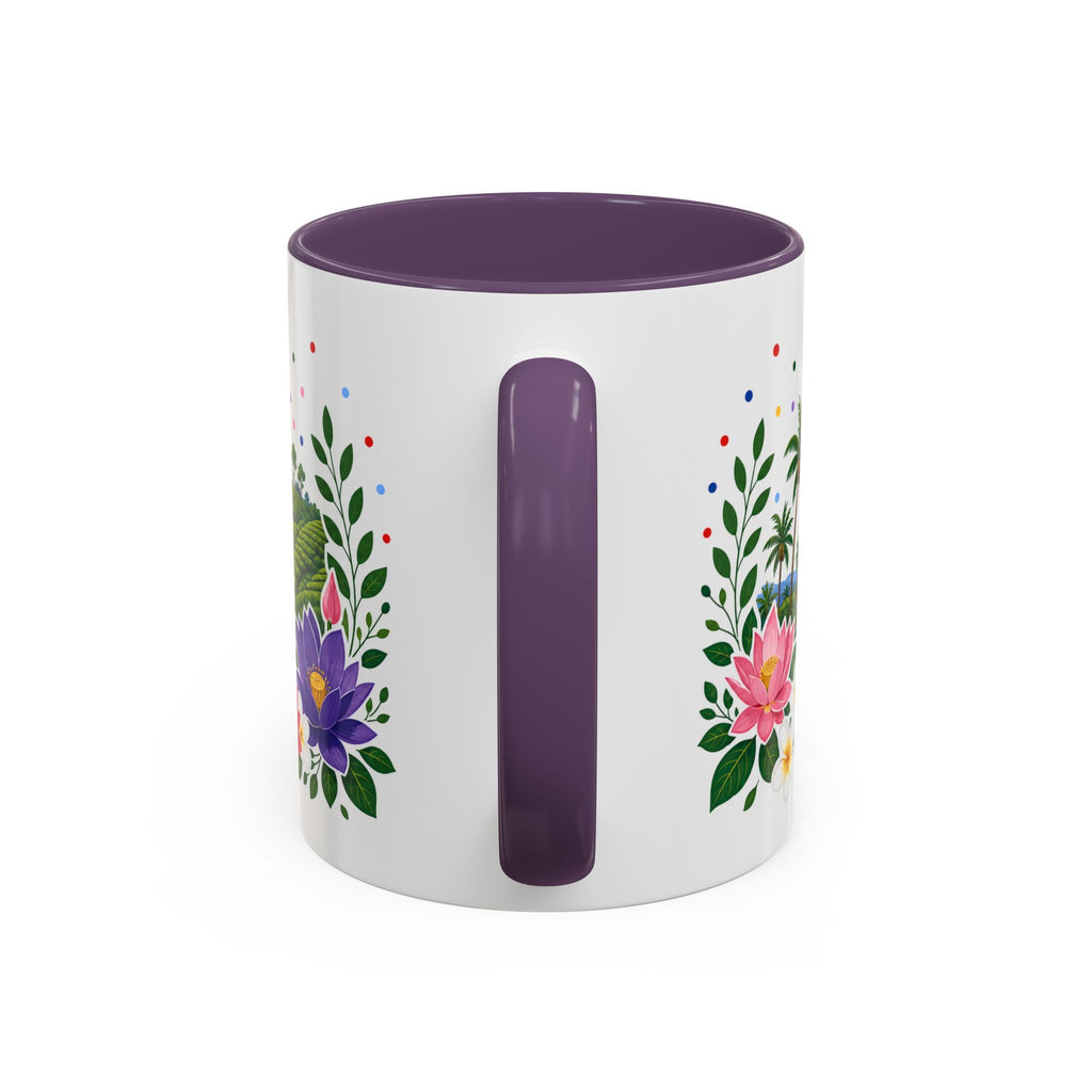 Sri Lanka Coffee Mug | Travel Souvenir Accent Mug | Place Gift Ceramic Cup 11oz 15oz