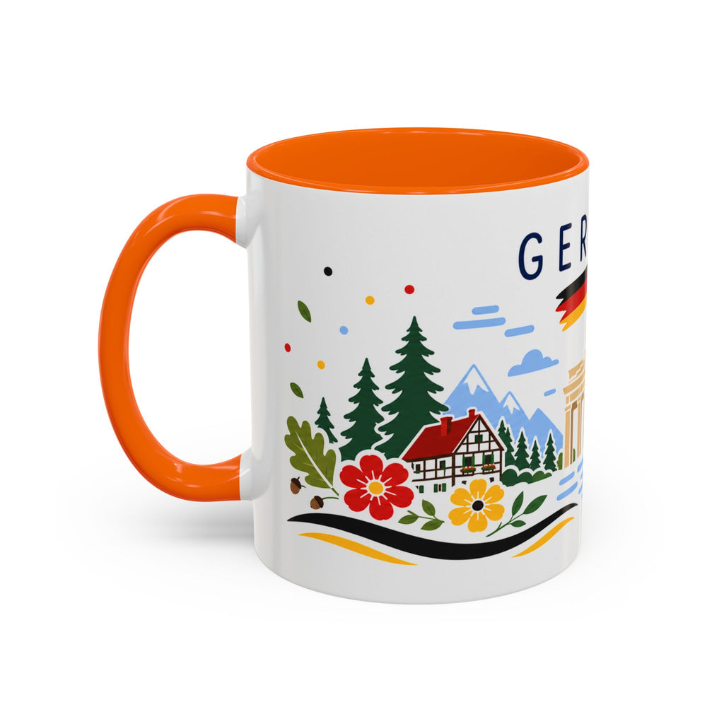Germany Coffee Mug | Travel Souvenir Accent Mug | Country Gift Ceramic Cup 11oz 15oz