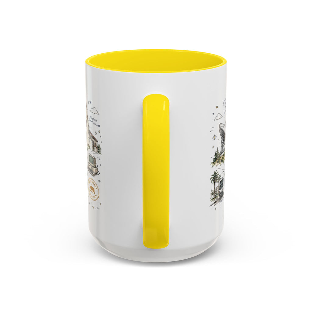 San Jose Coffee Mug | California Souvenir City Gift | Accent Color Ceramic 11oz 15oz