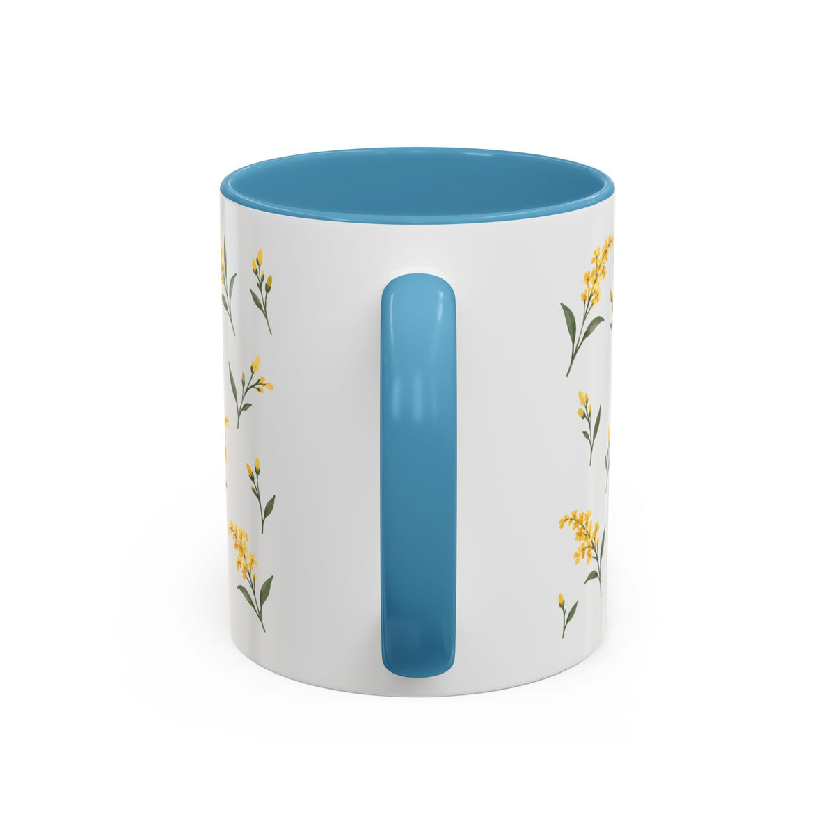 Kentucky Goldenrod Mug, State Flower Floral Coffee Cup, 11oz Botanical Gift