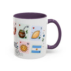 Buenos Aires Coffee Mug | Postage Stamp Collage Mug | Travel Souvenir Accent Cup 11oz 15oz