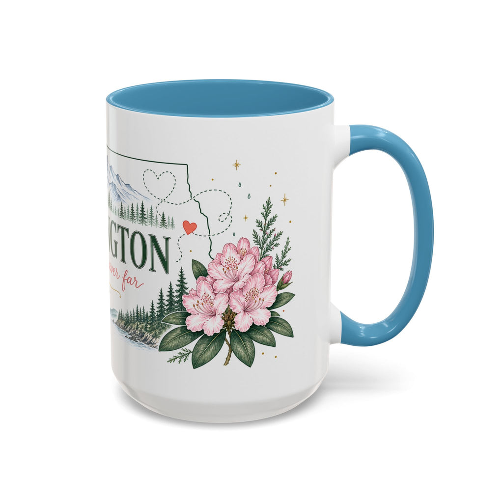 Washington State Map Mug | Moving Away, Homesick, Long Distance Friendship Gift