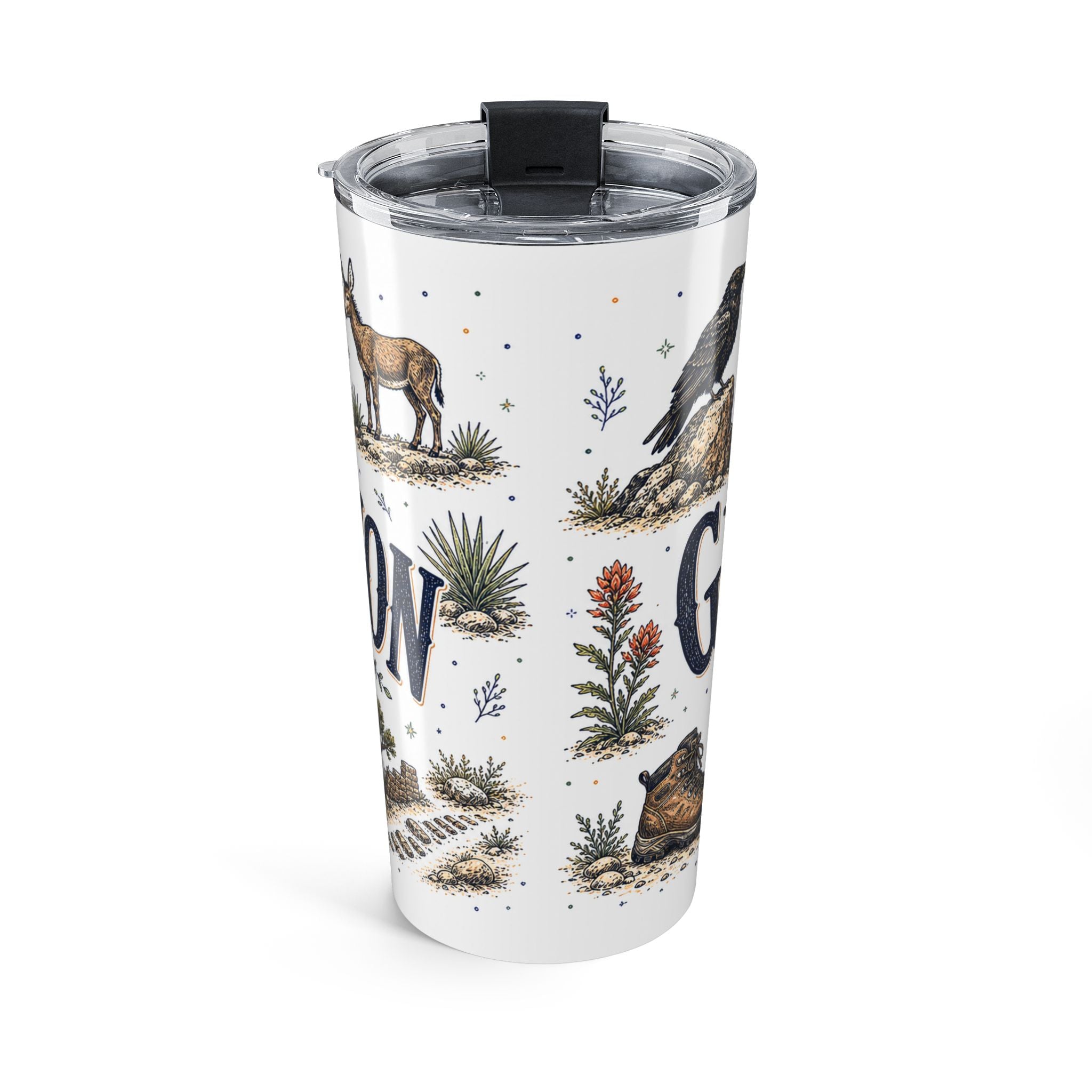 Grand Canyon National Park 20oz Tumbler | Hiking Camping Nature Gift | Insulated Stainless Steel Travel Cup