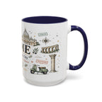 Rome Coffee Mug | Italy Souvenir Travel Gift | Accent Color Ceramic 11oz 15oz