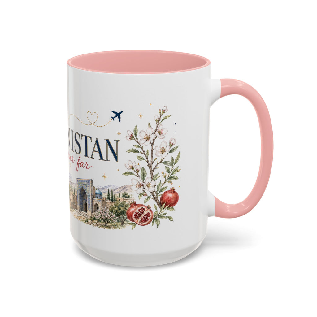 Afghanistan Home Country Mug | Moving Away Gift | Long Distance Friendship | 11 oz 15 oz Accent Mug