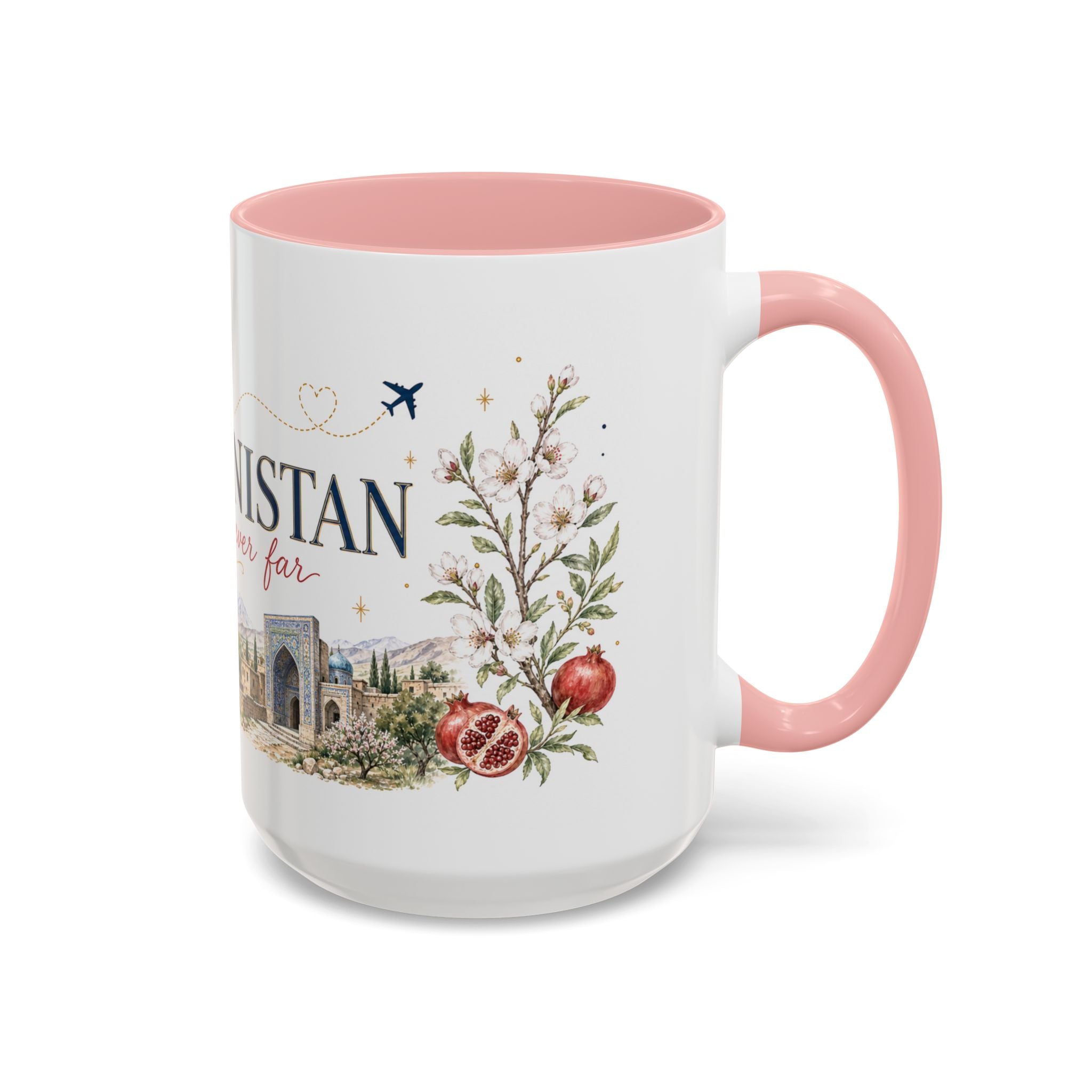 Afghanistan Home Country Mug | Moving Away Gift | Long Distance Friendship | 11 oz 15 oz Accent Mug