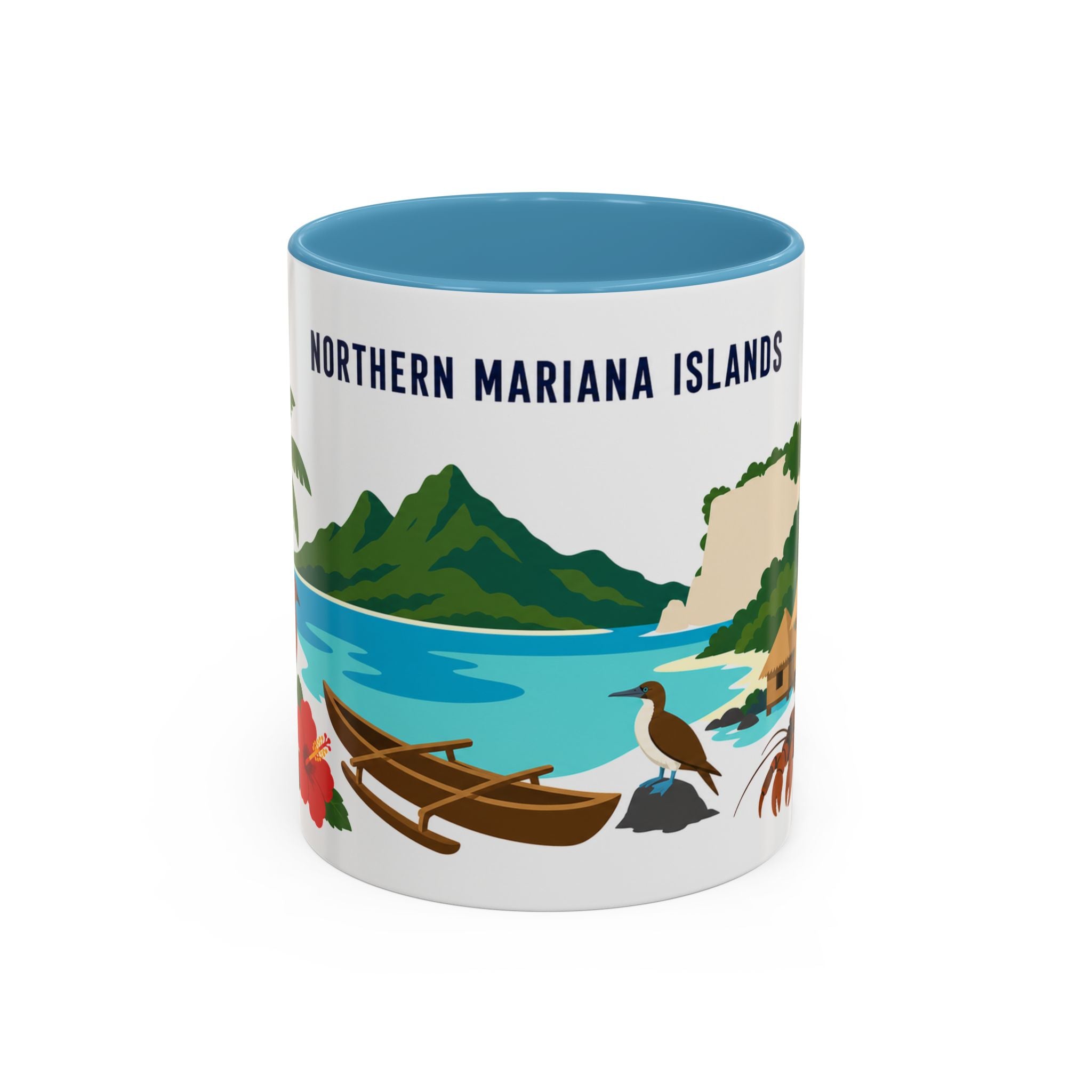 Northern Mariana Islands Coffee Mug | Travel Souvenir Accent Mug | Country Gift Ceramic Cup 11oz 15oz