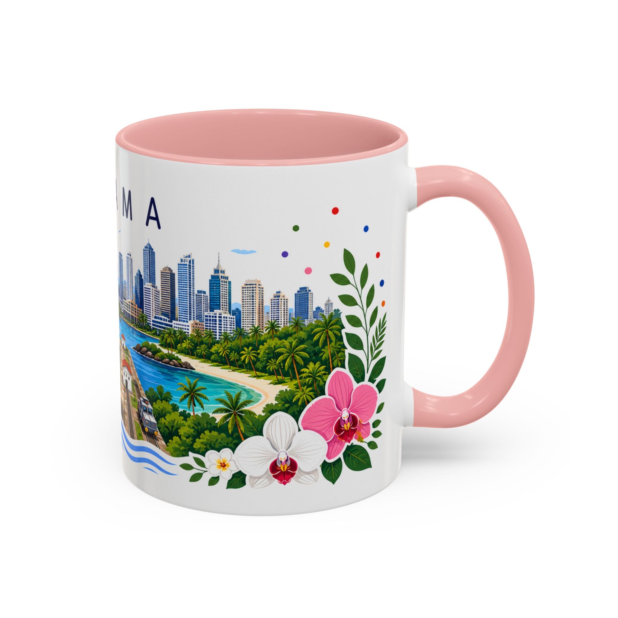Panama Coffee Mug | Travel Souvenir Accent Mug | Place Gift Ceramic Cup 11oz 15oz