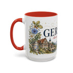 Germany Home Country Mug | Moving Away Gift | Long Distance Friendship | 11 oz 15 oz Accent Mug