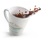 Lake Clark National Park Latte Mug | Pastel Watercolor Nature Coffee Cup | 12 oz Travel Souvenir Gift