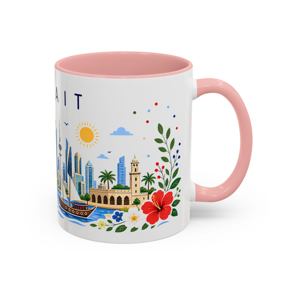 Kuwait Coffee Mug | Travel Souvenir Accent Mug | Place Gift Ceramic Cup 11oz 15oz
