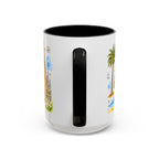 Barcelona Travel Mug | European City Souvenir Accent Coffee Mug | 11oz 15oz Ceramic Cup