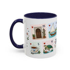 Zanzibar City Coffee Mug | Postage Stamp Collage Mug | Travel Souvenir Accent Cup 11oz 15oz