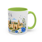 Israel Coffee Mug | Travel Souvenir Accent Mug | Place Gift Ceramic Cup 11oz 15oz
