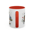 Dhaka Coffee Mug | Bangladesh Souvenir Travel Gift | Accent Color Ceramic 11oz 15oz