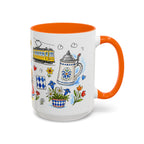 Munich Travel Mug | European City Souvenir Accent Coffee Mug | 11oz 15oz Ceramic Cup
