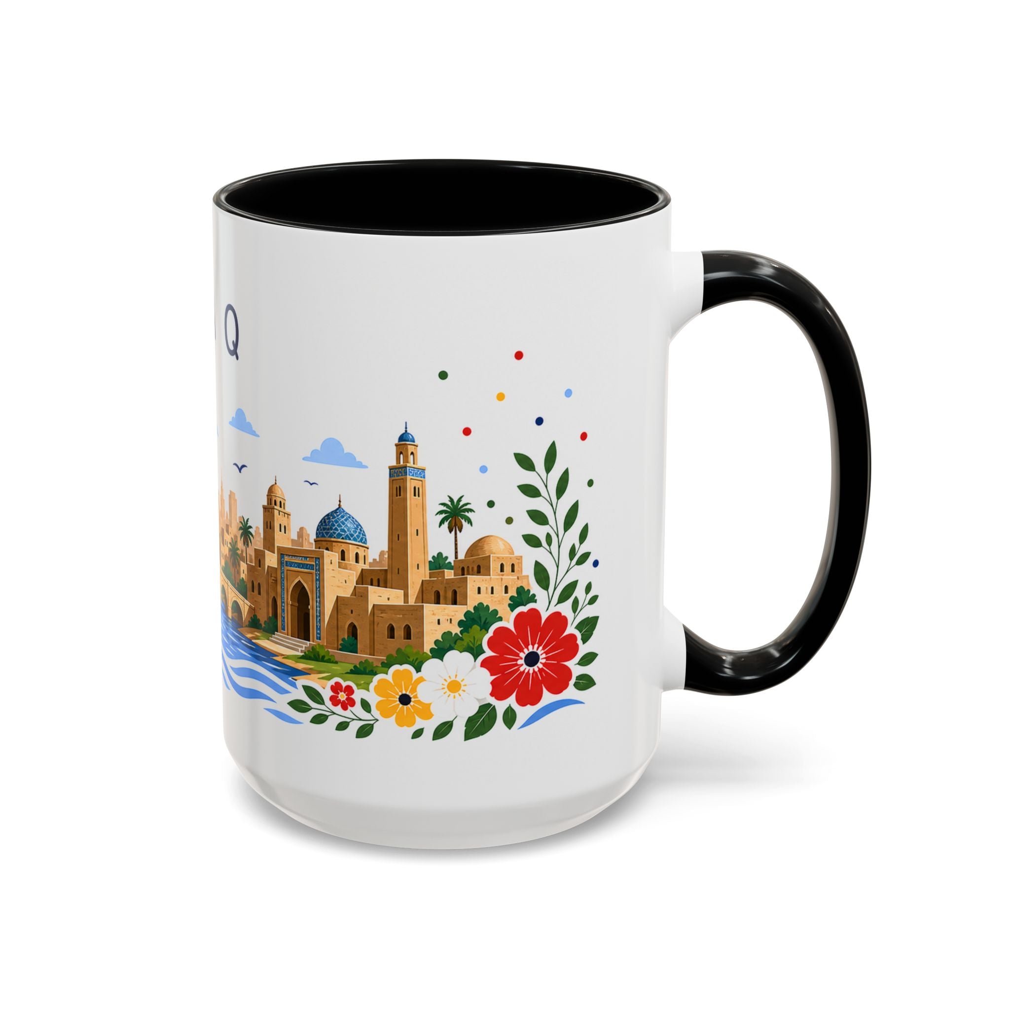 Iraq Coffee Mug | Travel Souvenir Accent Mug | Place Gift Ceramic Cup 11oz 15oz